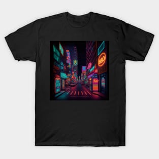 Street neon light T-Shirt